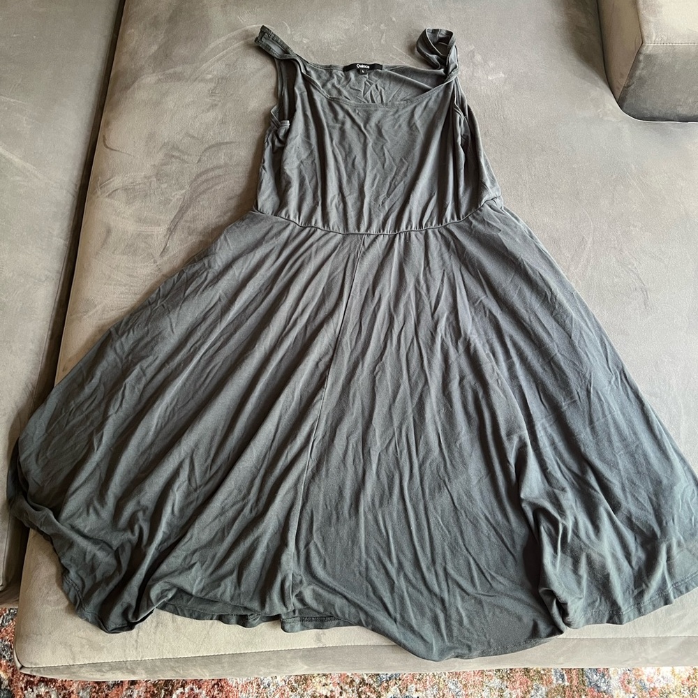 Jersey fit and flare dress